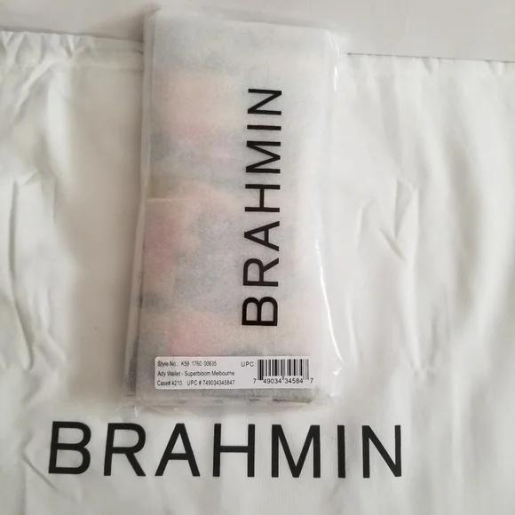 NWT Brahmin Superbloom Melbourne Ady Wallet - Picture 12 of 12